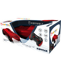 Kidywolf Remote control Car - Kidycar - 1:12 - Red Kidywolf Remote control Car - Kidycar - 1:12 - Red