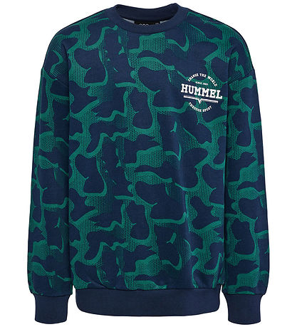 Hummel Sweatshirt - hmlMateo - Bayberry Hummel Sweatshirt - hmlMateo - Bayberry