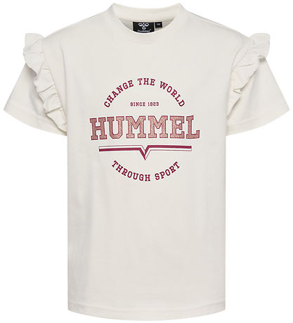 T-Shirt Hummel - hmlViolet - Marshmallow T-Shirt Hummel - hmlViolet - Marshmallow