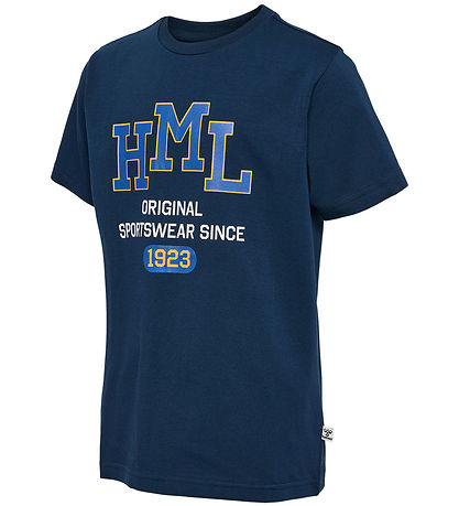 T-Shirt Hummel - hmlLucas - Dress Blue T-Shirt Hummel - hmlLucas - Dress Blue