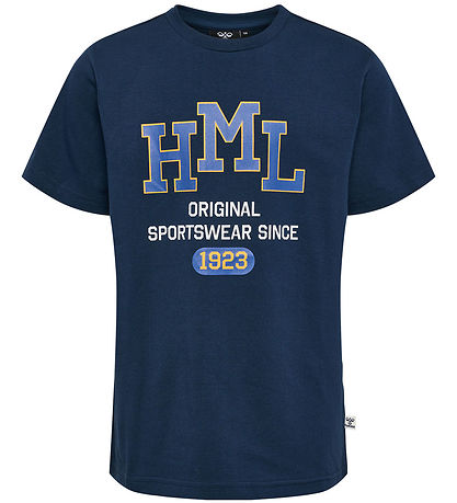 T-Shirt Hummel - hmlLucas - Dress Blue T-Shirt Hummel - hmlLucas - Dress Blue