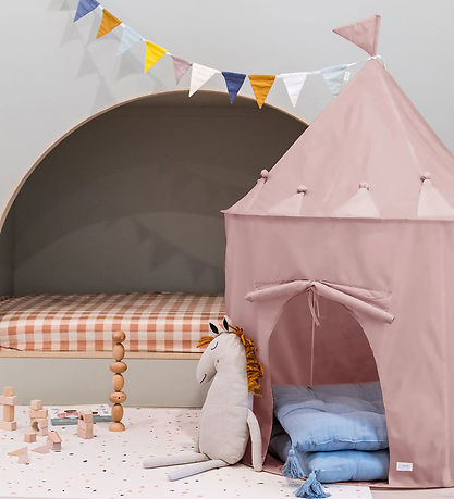 3 Sprouts Play Tent - 100 x 135 cm - Light rose
