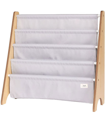 3 Sprouts Bookcase - 62 x 25 x 61 cm - Light Grey 3 Sprouts Bookcase - 62 x 25 x 61 cm - Light Grey