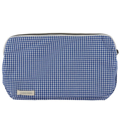 Studio Feder Hygienialaukku - 30x20x10 - Gingham Mini Blue Studio Feder Hygienialaukku - 30x20x10 - Gingham Mini Blue