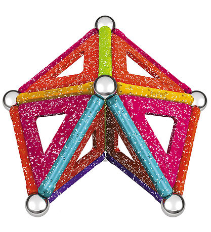 Geomag Magnet set - Glitter Panels Recycled - 35 Parts