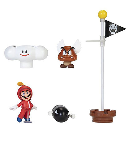 Super Mario Lelusetti - Diorama Set - Cloud - 5 Osaa Super Mario Lelusetti - Diorama Set - Cloud - 5 Osaa
