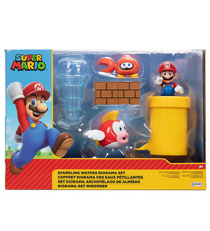 Ensemble de Jeu Super Mario - Ensemble Diorama - Eau pétillante  Ensemble de Jeu Super Mario - Ensemble Diorama - Eau pétillante