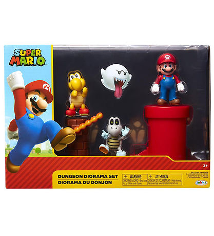Super Mario Leksaksset - Diorama Set - Dungeon