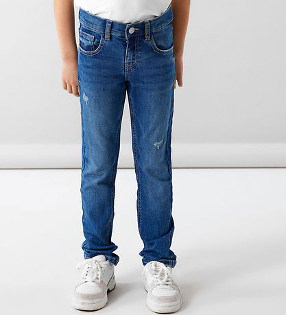 Name It Jeans - Noos - NkfPolly - Medium+ Blue Denim Name It Jeans - Noos - NkfPolly - Medium+ Blue Denim