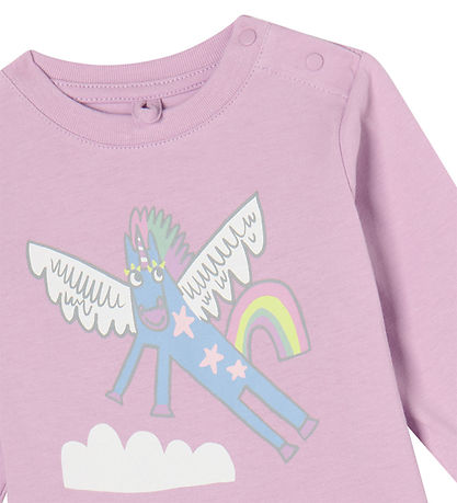 Stella McCartney Kids Blouse - Purple w. Unicorn