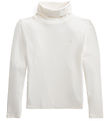 Polo Ralph Lauren Blússa - Hvítur M. Rúllukragi Polo Ralph Lauren Blússa - Hvítur M. Rúllukragi