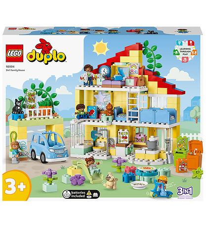 LEGO® DUPLO - Maison familiale 3 en 1 10994 - 218 Parties LEGO® DUPLO - Maison familiale 3 en 1 10994 - 218 Parties