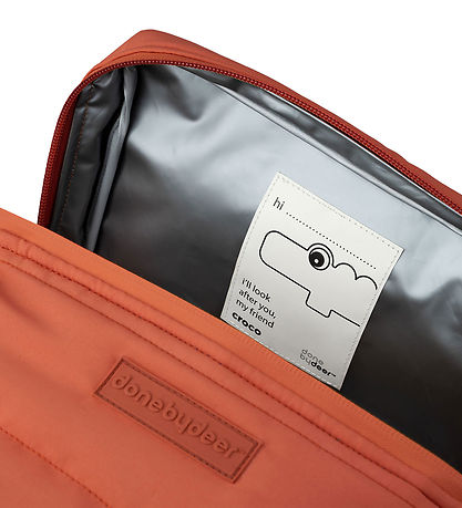 Done by Deer Cooler Bag - Quilted - Insulated - 19x23x15 cm - Cr