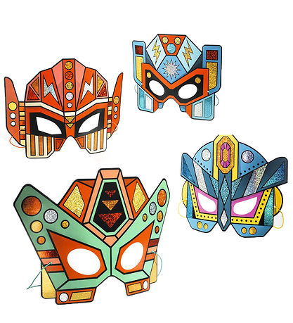 Djeco Mask set - DIY - Super Robots Djeco Mask set - DIY - Super Robots