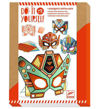 Djeco Mask set - DIY - Super Robots Djeco Mask set - DIY - Super Robots