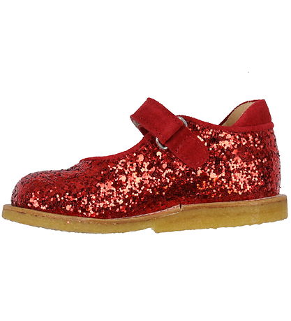 Angulus Shoes - Red w. Glitter