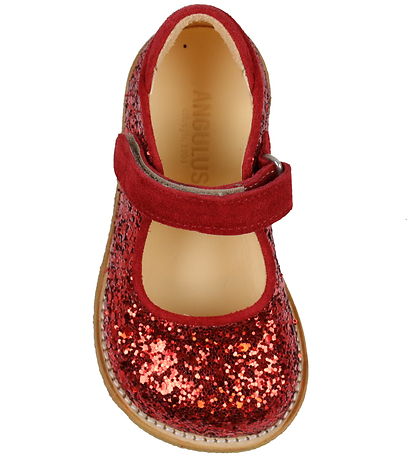 Angulus Shoes - Red w. Glitter