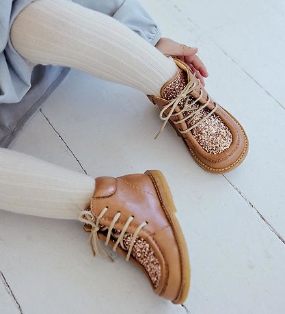 Angulus Prewalker - Almond/Maple w. Glitter