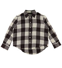 GANT Shirt - Check - Relaxed - Cream/Brown GANT Shirt - Check - Relaxed - Cream/Brown