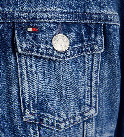 Tommy Hilfiger Spijkerjas - U Oversized - Vintage blauwgekalkt Tommy Hilfiger Spijkerjas - U Oversized - Vintage blauwgekalkt