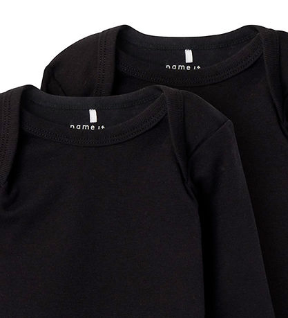 Name It Bodysuit l/s - Noos - NbnBody - 2-Pack - Black Name It Bodysuit l/s - Noos - NbnBody - 2-Pack - Black