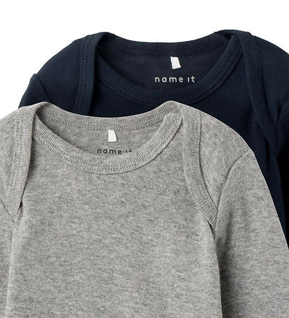 Name It Bodysuit l/s - Noos - NbnBody - 2-Pack - Dark Sapphire
