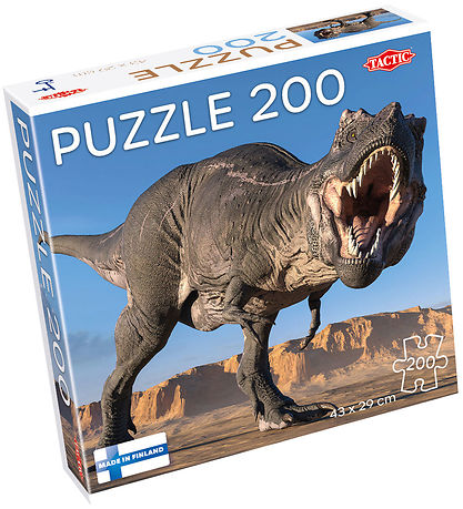 Puzzle TACTIC - Tyrannosaurus - 200 Briques