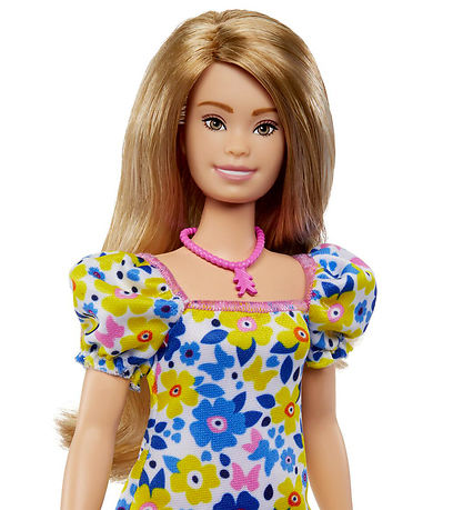 Barbie Doll - 30 cm - Fashionista Floral - Down Syndrome