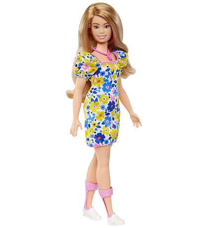 Barbie Doll - 30 cm - Fashionista Floral - Down Syndrome