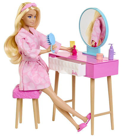 Barbie Doll w. Accessories - 30 cm - Bedroom