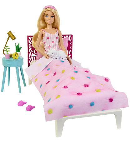 Barbie Doll w. Accessories - 30 cm - Bedroom