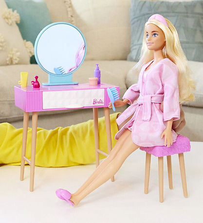 Barbie Doll w. Accessories - 30 cm - Bedroom