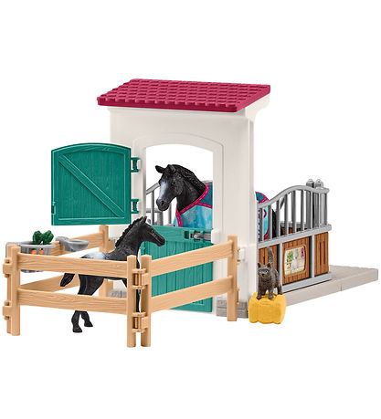 Schleich Horse Club - Hevoslaatikko, Tamma ja varsa - 42611