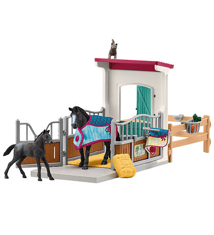 Schleich Horse Club - Hevoslaatikko, Tamma ja varsa - 42611