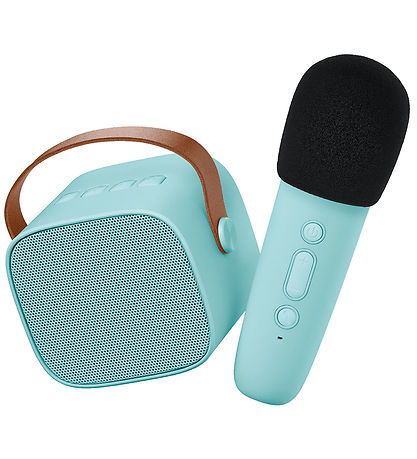 Lalarma Speaker w. Microphone - Wireless - Karaoke - Blue