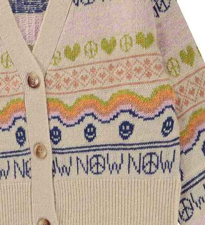 Molo Cardigan - Wool/Acrylic - Gilly - Peace Now Knit
