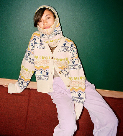 Molo Cardigan - Wool/Acrylic - Gilly - Peace Now Knit