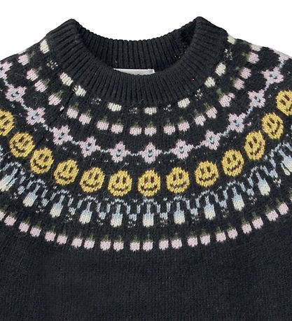 Molo Blouse - Wool/Acrylic - Gretchen - Nordic Forest