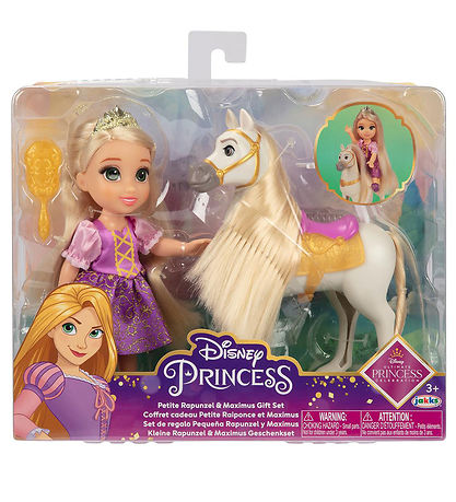 Disney Princess Doll - 15 cm - Rapunzel & Maximus