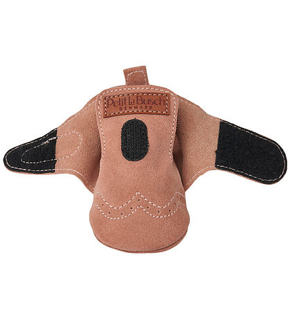 Petit La Busch Leder-Krabbelschuhe - Light Rosa