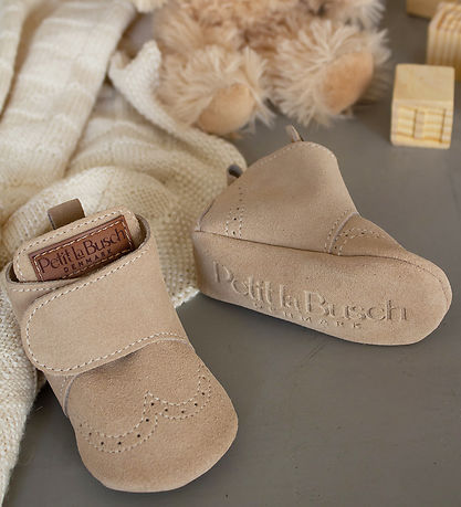 Petit La Busch Soft Sole Leather Shoes - Sand