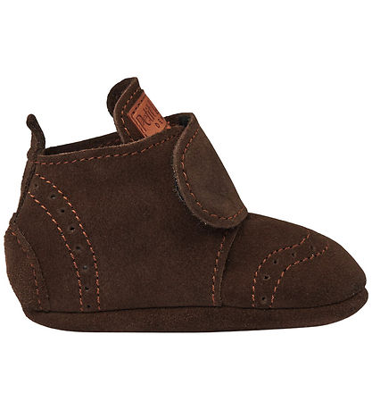 Petit La Busch Soft Sole Leather Shoes - Chocolate