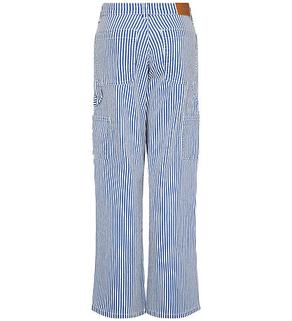 Sofie Schnoor Mädchen Jeans - Gestreift - Blue