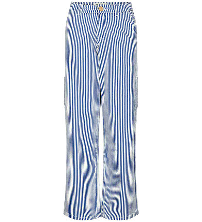 Sofie Schnoor Mädchen Jeans - Gestreift - Blue
