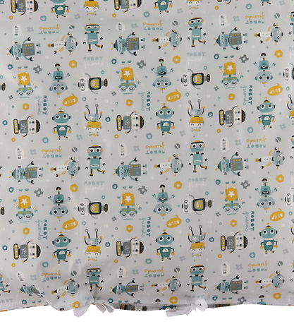 Nørgaard Madsens Bedding - Baby - Grey w. Robots