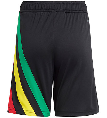 adidas Performance Shorts - Fortore - Black/Yellow/Red