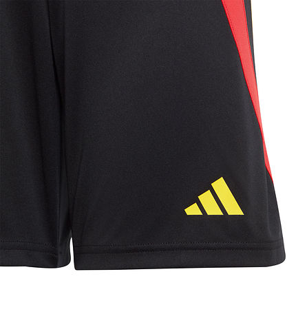 adidas Performance Shorts - Fortore - Black/Yellow/Red