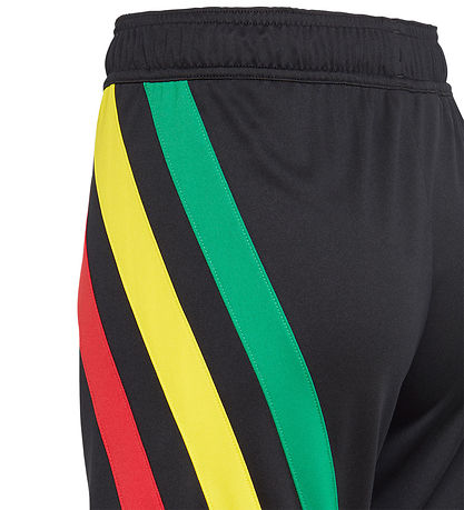 adidas Performance Shorts - Fortore - Black/Yellow/Red adidas Performance Shorts - Fortore - Black/Yellow/Red