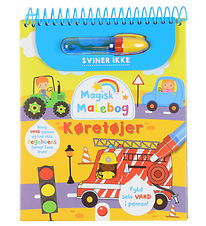 Forlaget Bolden Magi Målarbok - Fordon