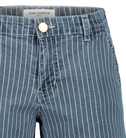 Sofie Schnoor Mädchen Jeans - Light Blue Gestreift Sofie Schnoor Mädchen Jeans - Light Blue Gestreift
